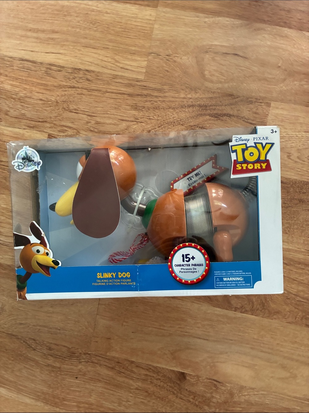 Disney Parks Toy Story Slinky Dog Talking Action Figure NWT